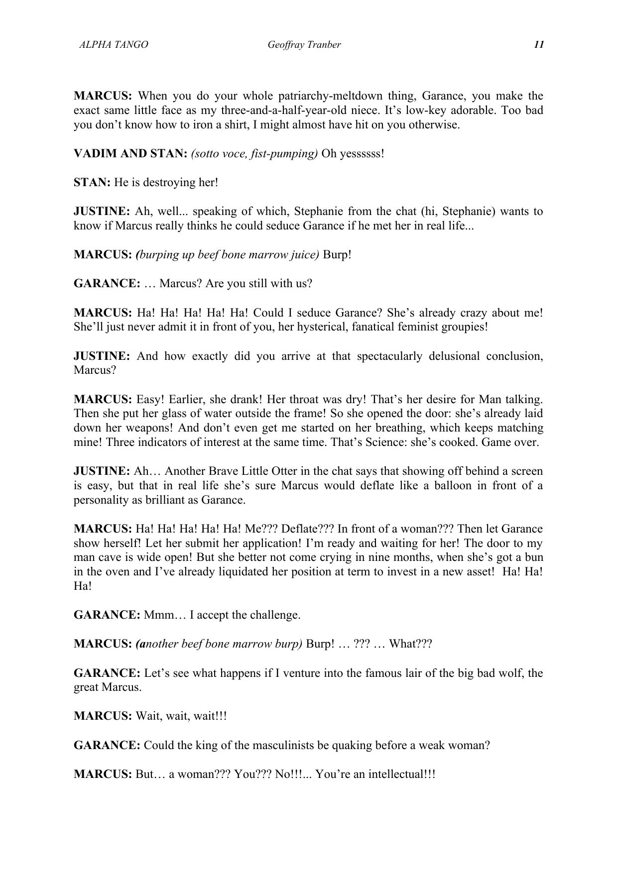 Alpha Tango - manuscript page 16 / 23