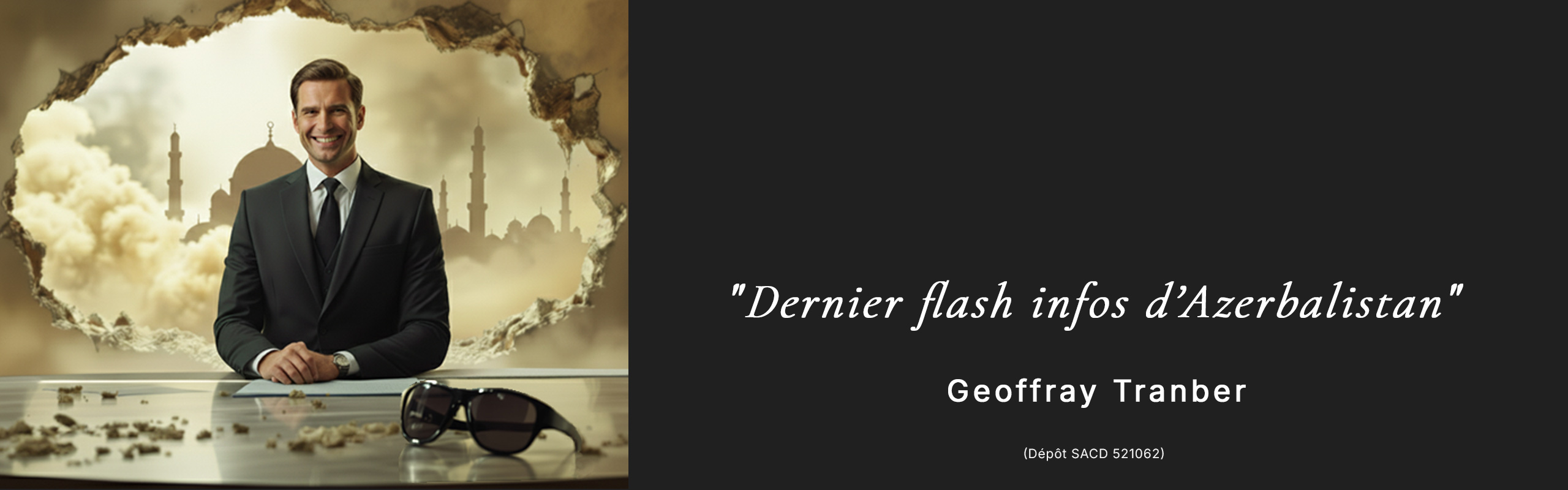 bandeau Dernier flash info d Azerbalistan version bureau