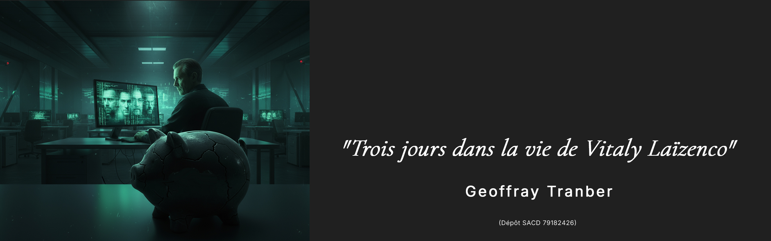 Bandeau Trois jours dans la vie de Vitaly Laizenco version bureau