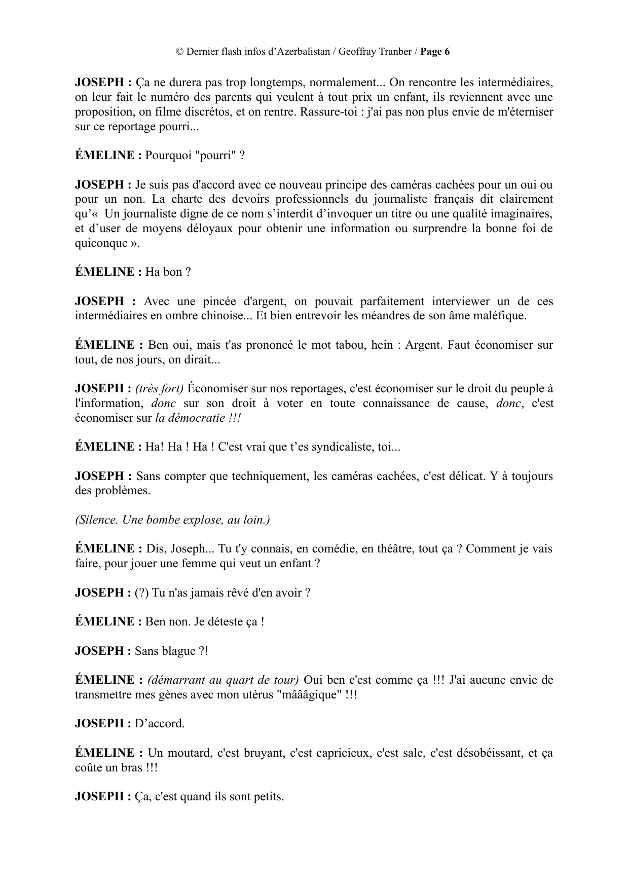 Breaking News from Azerbalistan - manuscript page 6 / 16
