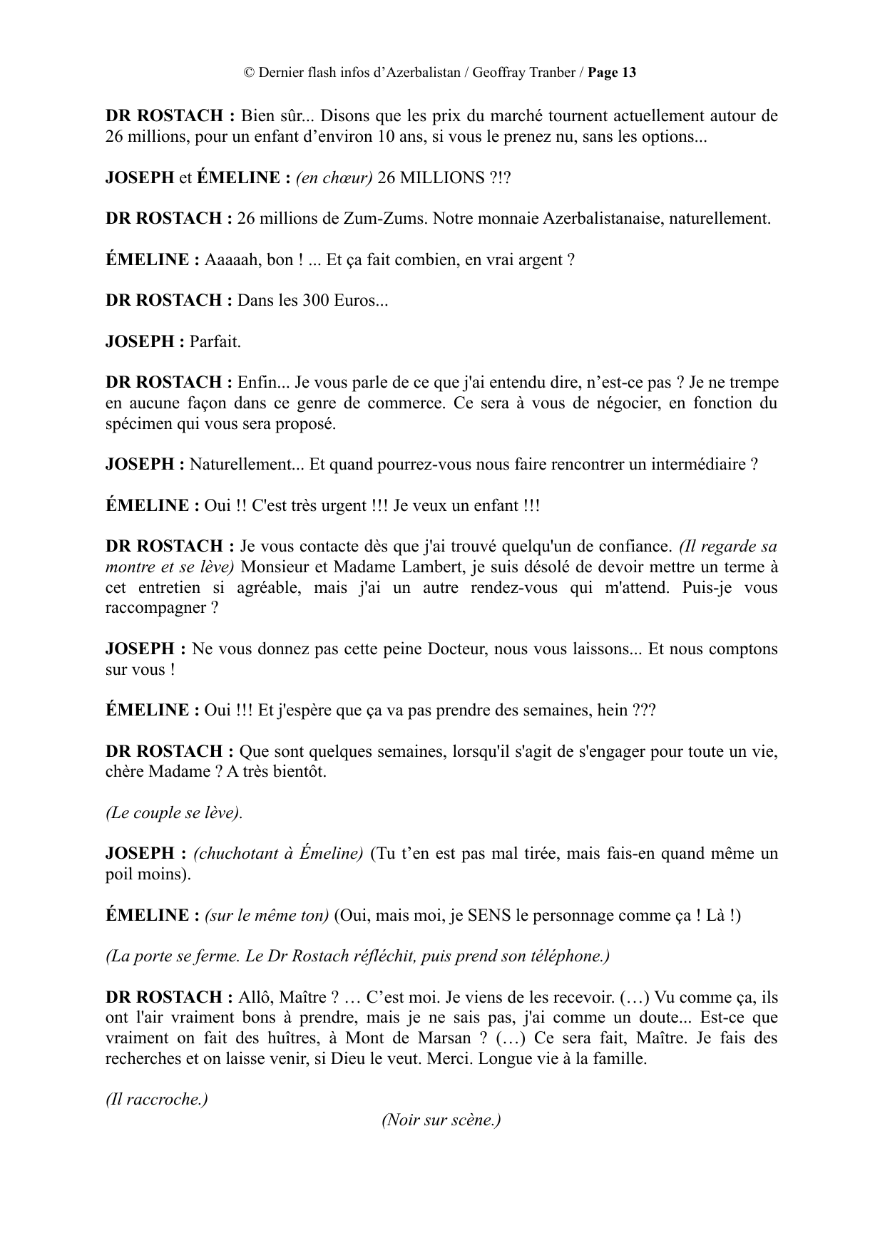 Breaking News from Azerbalistan - manuscript page 13 / 16