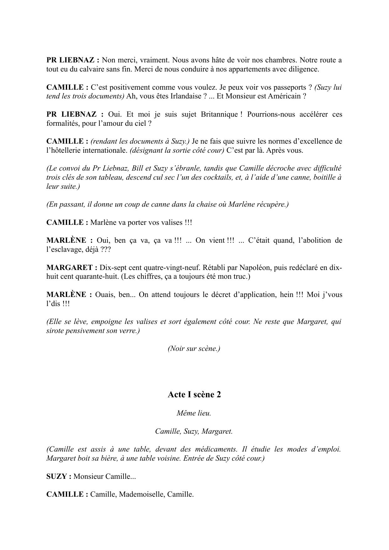 Le Grand Lodge des Ambassadeurs - page du manuscrit 5 / 23