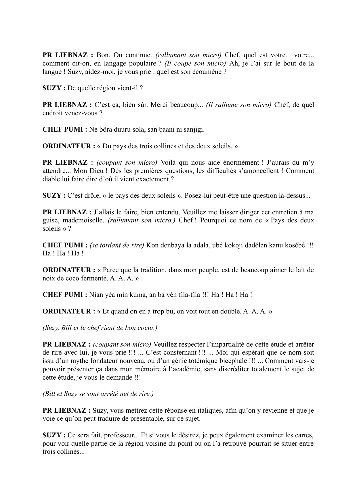 Le Grand Lodge des Ambassadeurs - page du manuscrit 14 / 23