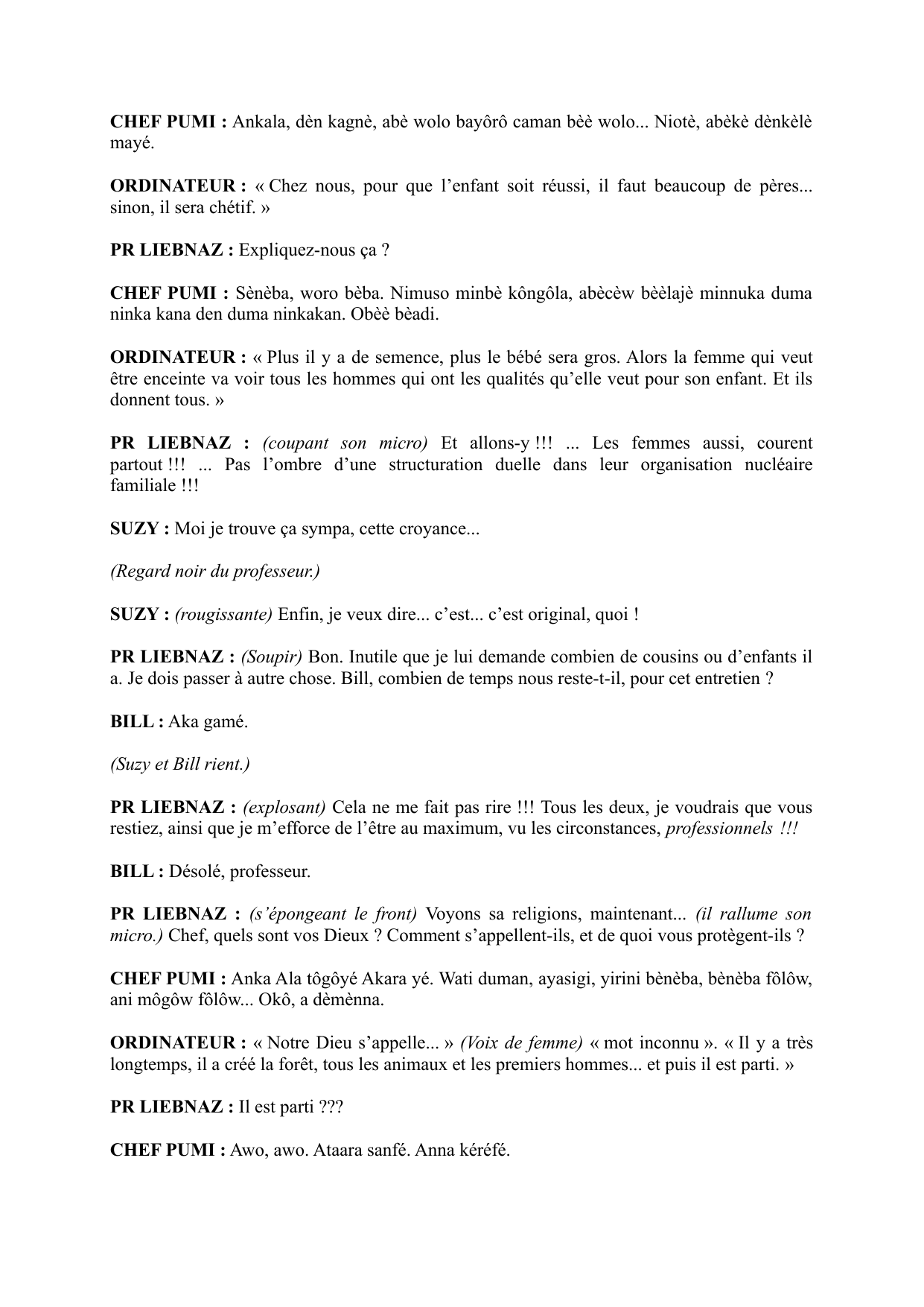 Le Grand Lodge des Ambassadeurs - page du manuscrit 17 / 23