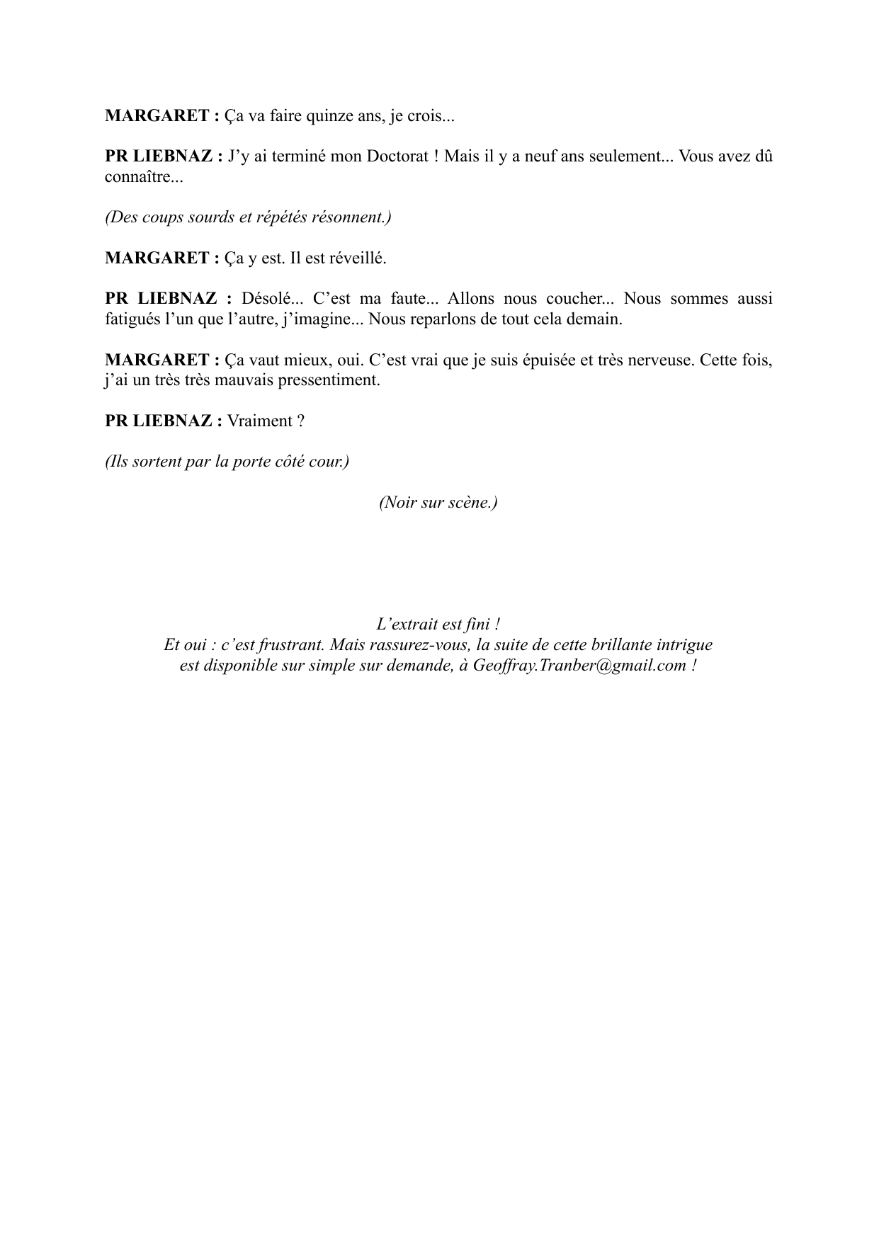 Le Grand Lodge des Ambassadeurs - page du manuscrit 23 / 23